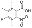 2,4,5-Trifluoro-3-methyl-6-nitrobenzoicacid Structure,167887-95-8Structure