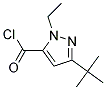 1H-pyrazole-5-carbonyl chloride, 3-(1,1-dimethylethyl)-1-ethyl-(9ci) Structure,167889-79-4Structure