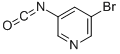 3-Bromo-5-isocyanatopyridine Structure,167951-51-1Structure