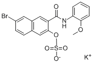 Naphthol AS-BI sulfate potassium salt Structure,1680-70-2Structure