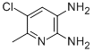 2,3-Diamino-5-chloro-6-methylpyridine Structure,168123-97-5Structure