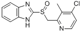 2-[[(4-Chloro-3-methyl-2-pyridinyl)methyl]sulfinyl]-1h-benzimidazole Structure,168167-42-8Structure