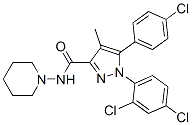 Rimonabant Structure,168273-06-1Structure