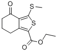 Ethyl3-(methylthio)-4-oxo-4,5,6,7-tetrahydrobenzo[c]thiophene-1-carboxylate Structure,168279-54-7Structure