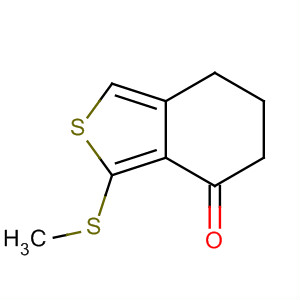 3-(Methylthio)-6,7-dihydrobenzo[c]thiophen-4(5h)-one Structure,168279-57-0Structure