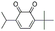 3,5-Cyclohexadiene-1,2-dione, 3-(1,1-dimethylethyl)-6-(1-methylethyl)-(9ci) Structure,168331-80-4Structure