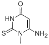 6-Amino-1-methyl-2-thiouracil Structure,16837-08-4Structure