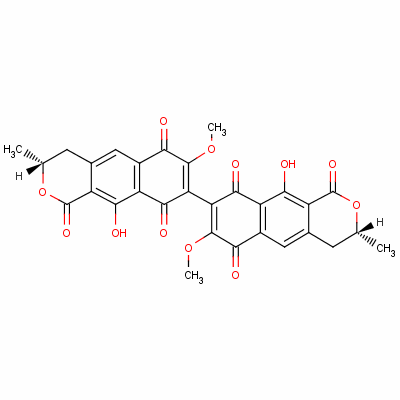 Xanthomegnin Structure,1685-91-2Structure