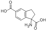 1-Amino-2,3-dihydro-1H-indene-1,5-dicarboxylic acid Structure,168560-79-0Structure