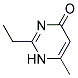 2-Ethyl-6-methyl-4(3h)pyrimidone Structure,16858-50-7Structure