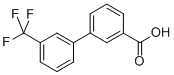 3-(Trifluoromethyl)biphenyl-3-carboxylic acid Structure,168619-05-4Structure