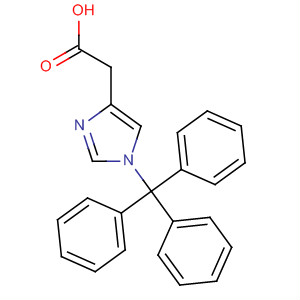 (1-Trityl-1h-imidazol-4-yl)acetic acid Structure,168632-03-9Structure