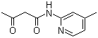 Butanamide, n-(4-methyl-2-pyridinyl)-3-oxo- Structure,16867-45-1Structure