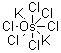 Dipotassium hexachloroosmate Structure,16871-60-6Structure