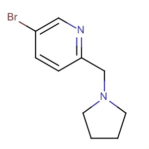 5-Bromo-2-(pyrrolidin-1-ylmethyl)pyridine Structure,168823-71-0Structure