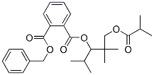 Benzyl (1-(isobutyryloxy)-2,2,4-trimethylpentan-3-yl) phthalate Structure,16883-83-3Structure