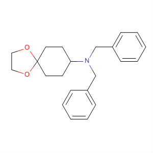 N,n-dibenzyl-1,4-dioxaspiro[4.5]decan-8-amine Structure,168893-04-7Structure