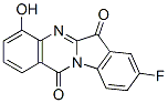 Indolo[2,1-b]quinazoline-6,12-dione, 8-fluoro-4-hydroxy- Structure,169038-75-9Structure