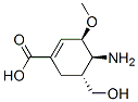 1-Cyclohexene-1-carboxylicacid,4-amino-5-(hydroxymethyl)-3-methoxy-,[3r-(3alpha,4alpha,5beta)]-(9ci) Structure,169139-95-1Structure