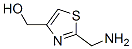 4-Thiazolemethanol, 2-(aminomethyl)- Structure,169158-53-6Structure