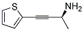 3-Butyn-2-amine, 4-(2-thienyl)-, (s)-(9ci) Structure,169208-53-1Structure