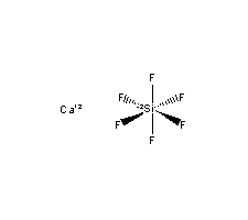 Calcium hexafluorosilicate Structure,16925-39-6Structure