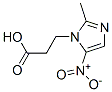 2-Methyl-5-nitro-1-imidazolepropinoic acid Structure,16935-04-9Structure