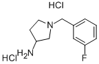 1-(3-Fluoro-benzyl)-pyrrolidin-3-ylamine dihydrochloride Structure,169452-20-4Structure