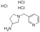 1-Pyridin-3-ylmethyl-pyrrolidin-3-ylamine trihydrochloride Structure,169452-31-7Structure