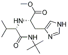 L-histidine, n-[1-[[(1,1-dimethylethyl)amino]carbonyl]-2-methylpropyl]-, methyl ester, (s)-(9ci) Structure,169453-11-6Structure