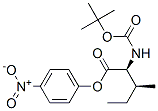 Boc-Ile-ONp Structure,16948-38-2Structure