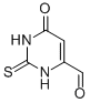 6-Oxo-2-thioxo-1,2,3,6-tetrahydropyrimidine-4-carbaldehyde Structure,16953-46-1Structure