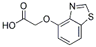 Acetic acid, (4-benzothiazolyloxy)-(9ci) Structure,169760-57-0Structure