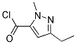 1H-pyrazole-5-carbonyl chloride, 3-ethyl-1-methyl-(9ci) Structure,169885-18-1Structure