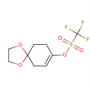 1,4-Dioxaspiro[4.5]dec-7-en-8-yl trifluoromethanesulfonate Structure,170011-47-9Structure