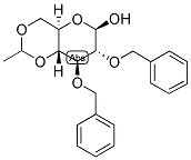 2,3-Di-o-benzyl-4,6-o-ethylidene-beta-d-glucopyranose Structure,170078-65-6Structure