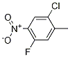 1-Chloro-4-fluoro-2-methyl-5-nitrobenzene Structure,170098-88-1Structure