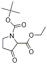 Ethyl n-boc-3-oxopyrrolidine-2-carboxylate Structure,170123-25-8Structure