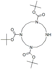 1,4,8-Tri-boc-1,4,8,11-tetraazacyclotetradecane Structure,170161-27-0Structure