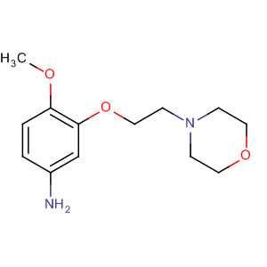 4-Methoxy-3-(2-morpholinoethoxy)benzenamine Structure,170229-80-8Structure