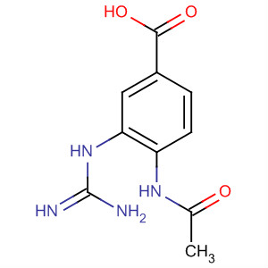 Benzoic acid, 4-(acetylamino)-3-[(aminoiminomethyl)amino]- Structure,170447-93-5Structure