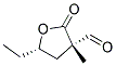 3-Furancarboxaldehyde, 5-ethyltetrahydro-3-methyl-2-oxo-, cis-(9ci) Structure,170501-56-1Structure