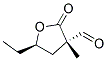 3-Furancarboxaldehyde, 5-ethyltetrahydro-3-methyl-2-oxo-, trans-(9ci) Structure,170501-57-2Structure