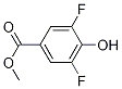 3,5-Difluoro-4-hydroxybenzoic acid methyl ester Structure,170572-47-1Structure