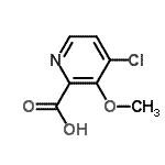 4-Chloro-3-methoxypyridine-2-carboxylic acid Structure,170621-86-0Structure