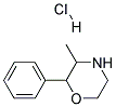 3-Methyl-2-phenylmorpholine hydrochloride Structure,1707-14-8Structure