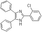 2-(2-Chlorophenyl)-4,5-diphenylimidazole Structure,1707-67-1Structure