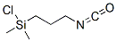 3-Isocyanatopropyldimethylchlorosilane Structure,17070-70-1Structure