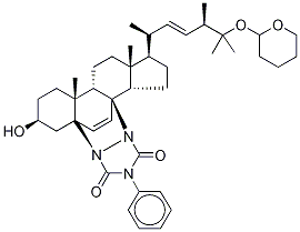 (3beta,5alpha)-5,8-[N,N-(4-Phenylurazole)]-cholest-6,22-diene-3,25-diol 25-Tetrahydropyranyl Ether Structure,170716-87-7Structure