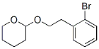 2-(2-Bromophenethoxy)-tetrahydro-2h-pyran Structure,170837-76-0Structure